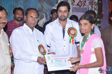 Nara Rohith at Eswar College of Engineering 7th Anniversary Celebrations